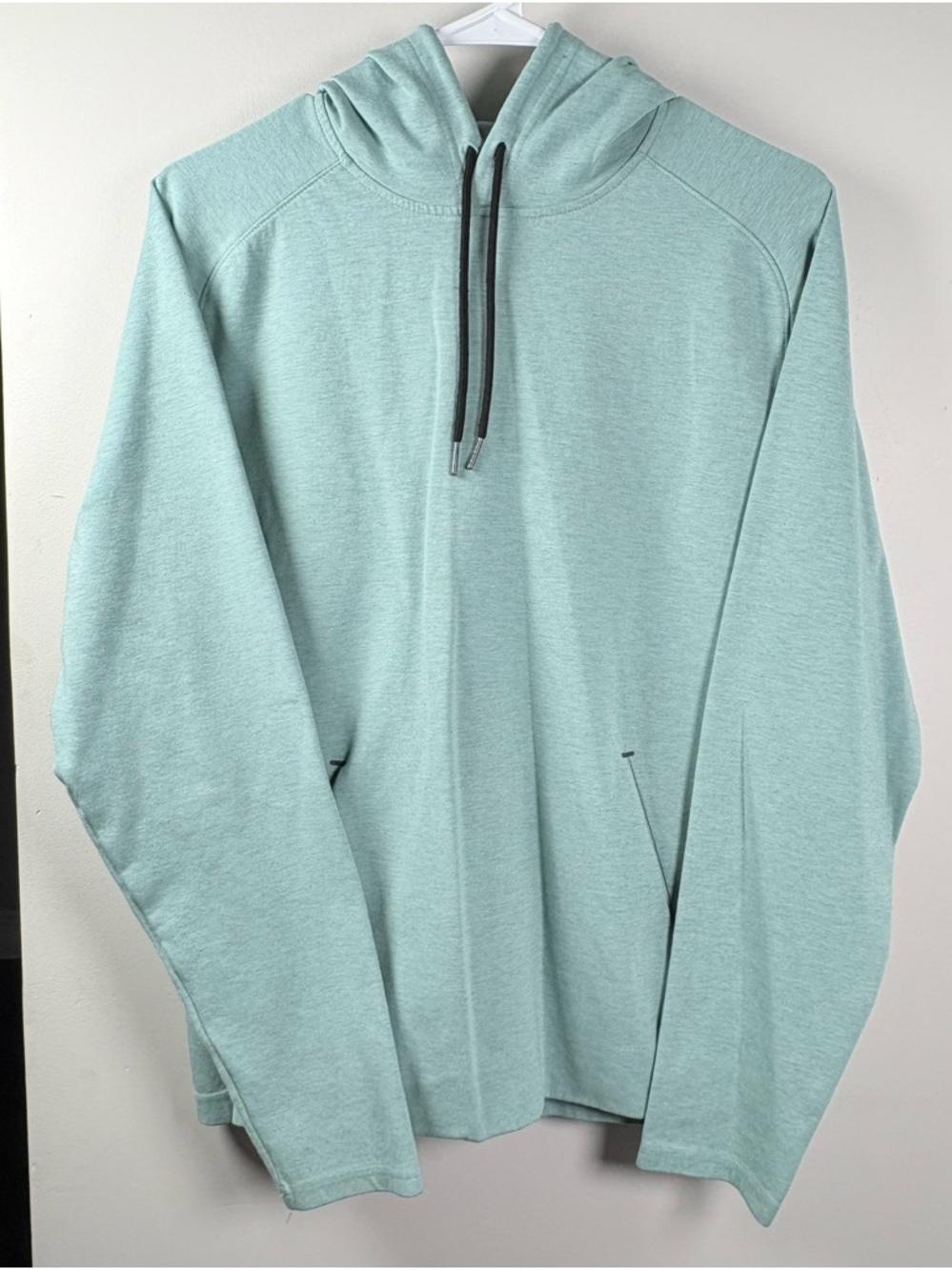 Old Navy Men's Mint Green Hooded Pullover Sweatshirt
